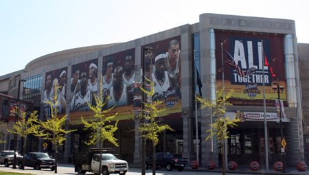 Cleveland Cavaliers at the Q 2010 playoffs
