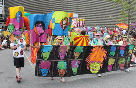Andy Warhol at Parade the Circle