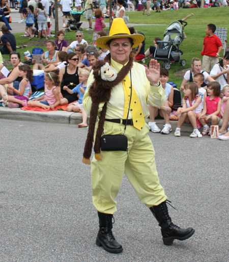 Curious George at Parade the Circle in University Circle