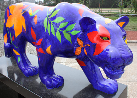 Chinese Year of the Tiger Cleveland Public Art Sculptures - photos by Dan Hanson