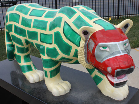 Chinese Year of the Tiger Cleveland Public Art Sculptures - photos by Dan Hanson