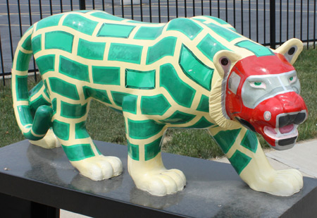 Chinese Year of the Tiger Cleveland Public Art Sculptures - photos by Dan Hanson