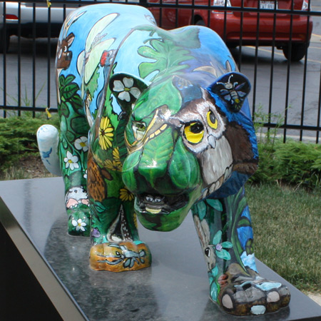 Chinese Year of the Tiger Cleveland Public Art Sculptures - photos by Dan Hanson