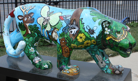 Chinese Year of the Tiger Cleveland Public Art Sculptures - photos by Dan Hanson