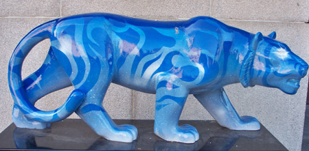 Chinese Year of the Tiger Cleveland Public Art Sculptures - photos by Dan Hanson