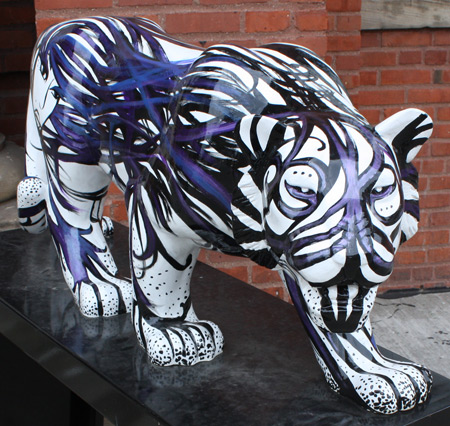 Chinese Year of the Tiger Cleveland Public Art Sculptures - photos by Dan Hanson