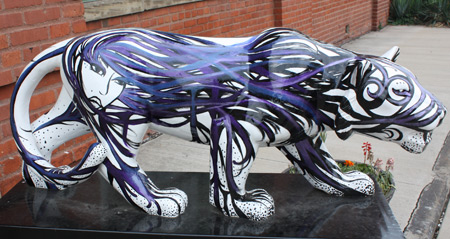 Chinese Year of the Tiger Cleveland Public Art Sculptures - photos by Dan Hanson