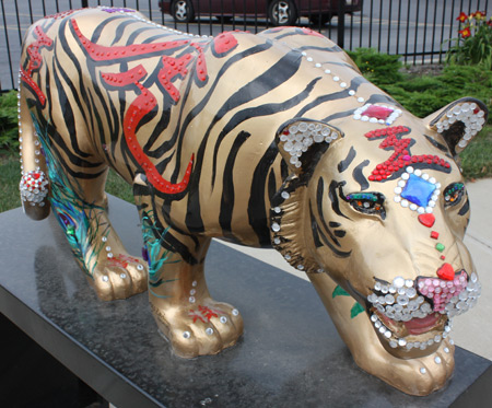 Chinese Year of the Tiger Cleveland Public Art Sculptures - photos by Dan Hanson