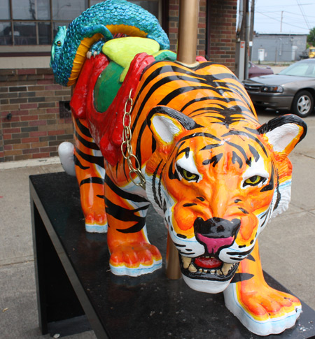 Chinese Year of the Tiger Cleveland Public Art Sculptures - photos by Dan Hanson