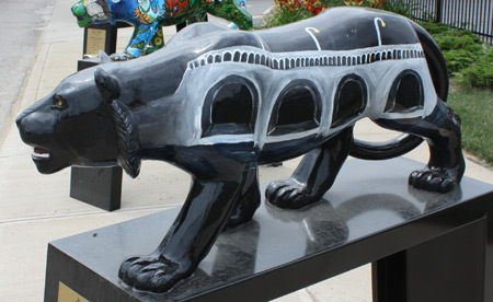 Chinese Year of the Tiger Cleveland Public Art Sculptures - photos by Dan Hanson