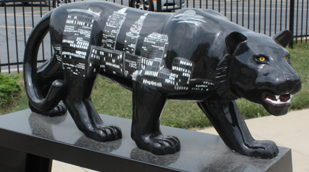 Chinese Year of the Tiger Cleveland Public Art Sculptures - photos by Dan Hanson