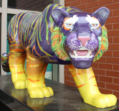 Chinese Year of the Tiger Cleveland Public Art Sculptures - photos by Dan Hanson