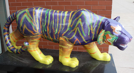 Chinese Year of the Tiger Cleveland Public Art Sculptures - photos by Dan Hanson