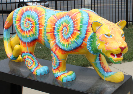 Chinese Year of the Tiger Cleveland Public Art Sculptures - photos by Dan Hanson