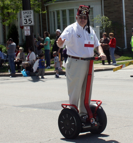 Shriner at Polish Parade in Parma