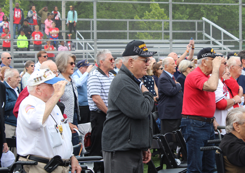 National Anthem at D-Day rememberance