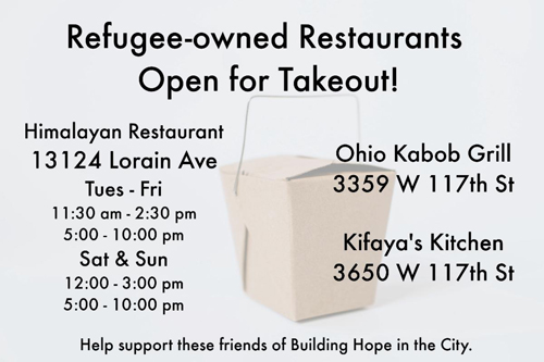 Refugee-owned restaurants