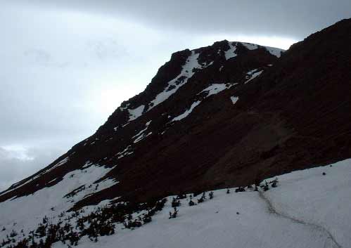 Flattop Mountain from return path