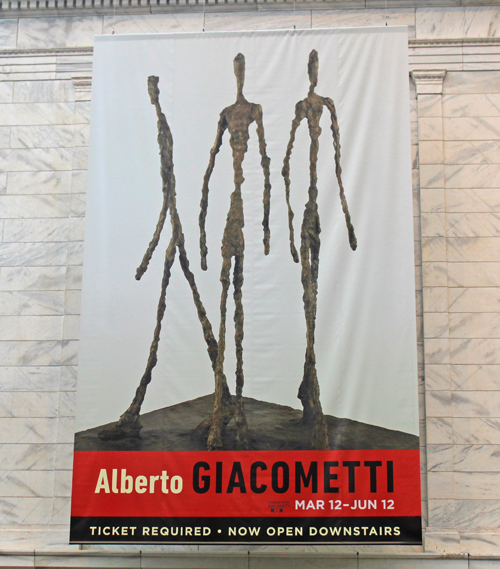 Cleveland Museum of Art Giacometti poster