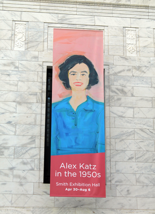 Alex Katz exhibit at Clevelamd Museum of Art