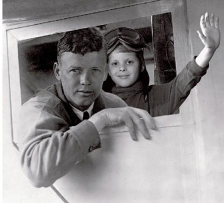 Charles Lindbergh with Anthony