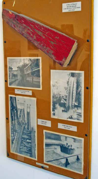 Euclid Beach Park - Wood from the Paddle Wheel of Over the Falls