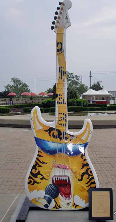 Cleveland Cats Guitar at Guitarmania at Rock and Roll Hall of Fame