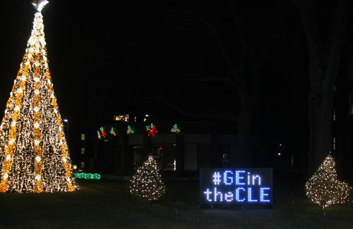 GE Nela Park Christmas Light Display 2015 in East Cleveland