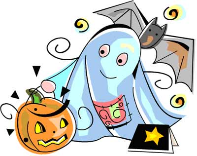 Ghost - Pumpkin clipart