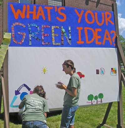 What's your green idea?