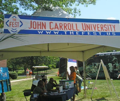 John Carroll University at the Fest