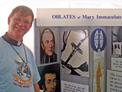 Father Dwight Hoeberechts OML of the Oblates of Mary Immaculate