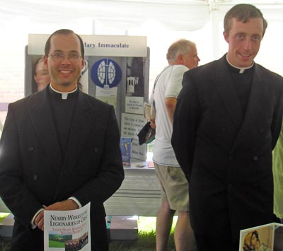 Legionaries of Christ  Father Patrick Butler and Brother Matthew Schneider