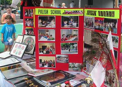 Polish Display at the Cleveland Catholic Fest