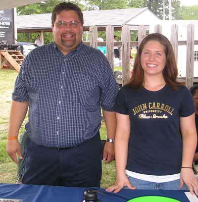 John Carroll University booth