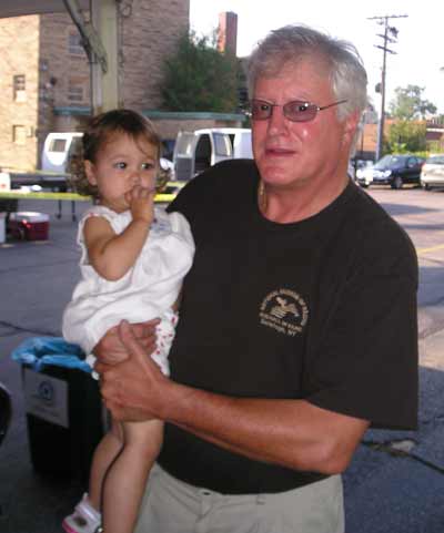 Bob Prohaska and granddaughter