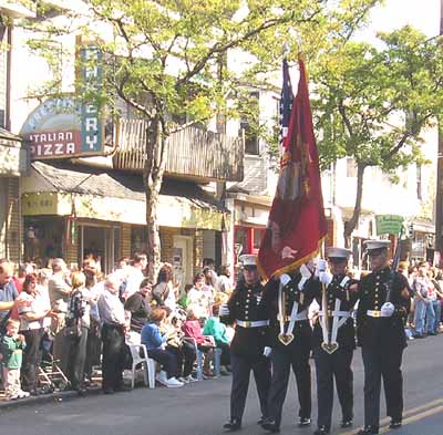 Color Guard at the Columbus Day Parade