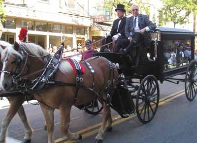 DiCicco Funeral Home original hearse