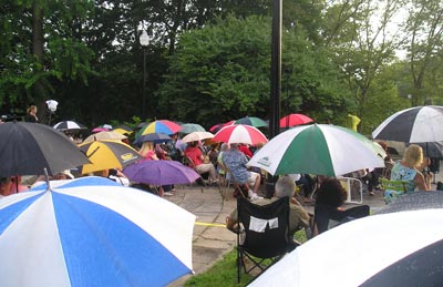 Umbrellas at Opera in the Garden