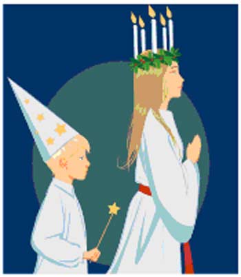 Santa Lucia clipart