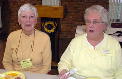 Mary Schoeniger  and Sharen Swanson Tizzano