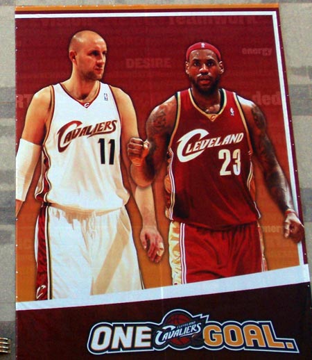 cleveland cavaliers lebron james. Cleveland Cavs Zydrunas