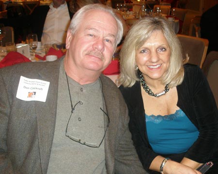 Cleveland Brown Don Cockroft and wife Barb (photos by Debbie Hanson)