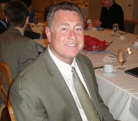 Cleveland Indians broadcaster Tom Hamilton (photos by Debbie Hanson)