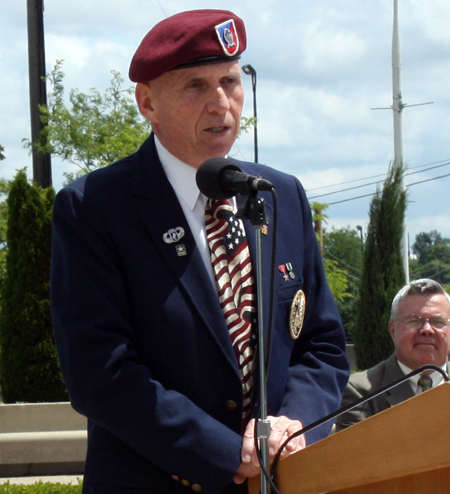 Rimantas Ray Saikus, President of the Joint Veterans Commission of Cuyahoga County