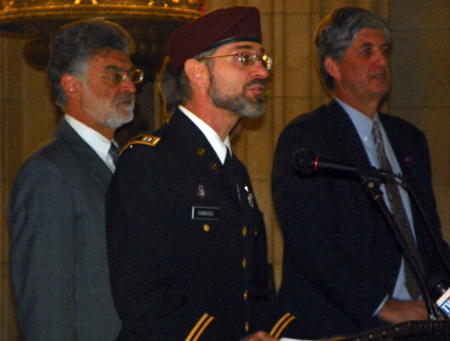 Reverend George Hankins, Chaplain of the Cleveland VA Medical Center