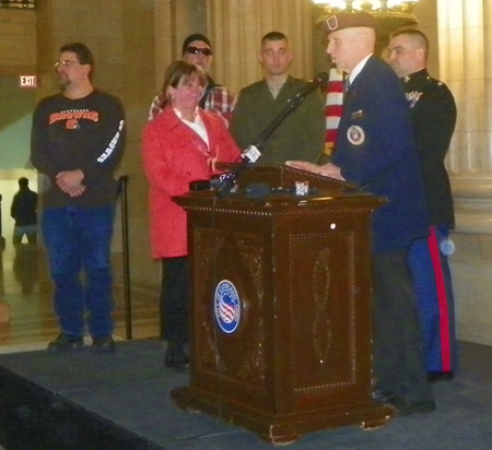 family of Marine CPL Steve Victor Mylant