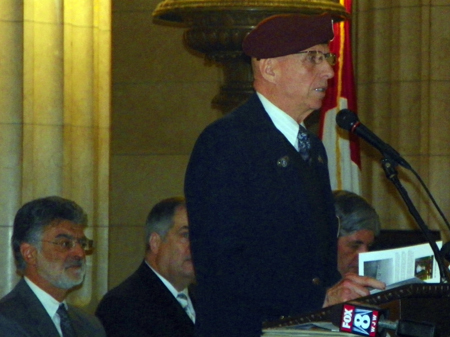 Rimantas Ray Saikus, president  of Joint Veterans Commission of Cuyahoga County 