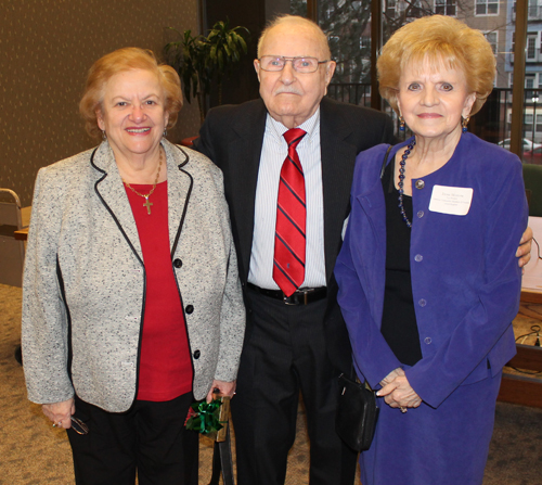 Mary Rose Oakar with Ed and Irene Morrow