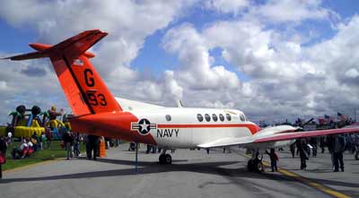 Cleveland National Air Show Navy Plane